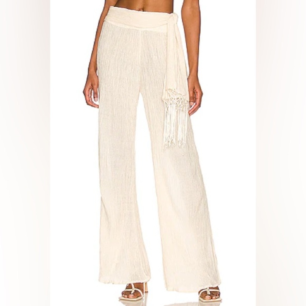 NWT Savannah Morrow Vera Pant In Cream Size XXL